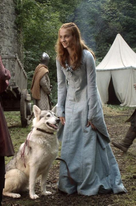 lady wolf game of thrones|More.